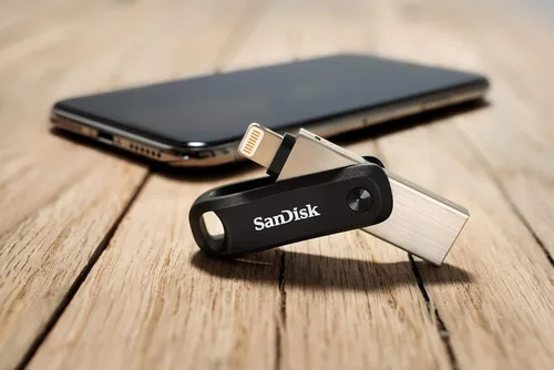 Miniatura 4 de SanDisk Unidad flash iXpand Go de 128 GB - Para tu iPhone 14 o anterior - Crea espacio en tu iPhone - SDIX60N-128G-GN6NE
