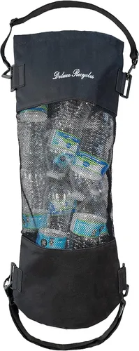 Bolsa de basura portátil de malla para barco, lavable, a prueba de fugas, para exteriores, para barco, kayak o cámper, ligera y de gran capacidad