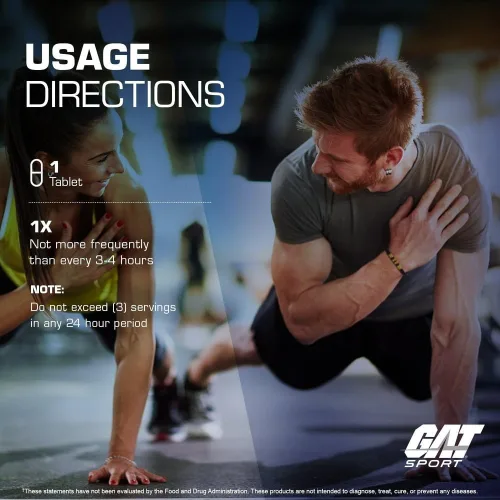 Miniatura 5 de GAT SPORT Metabolismo y rendimiento de la cafeína Essentials, 100 tabletas