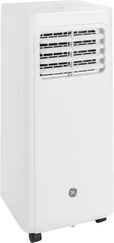 GE Aire acondicionado portátil de 8,000 BTU para habitaciones pequeñas de hasta 150 pies cuadrados (5,100 BTU SACC), 3 en 1 con deshumidificación,