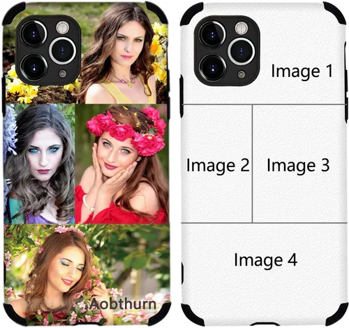 Miniatura 9 de Funda para teléfono con imagen personalizada para iPhone 17, 16, 15, 14, 13, 12, 11 Pro Max, Mini, XR, Xs, 8, 7, 6 Plus, TPU + funda de piel suave