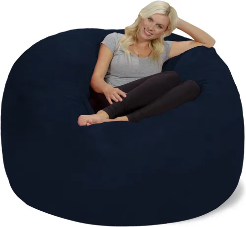 Miniatura 61 de Chill Sack Bean Bag Funda para silla, 3 pies, microgamuza - Oliva