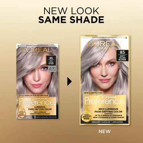 Miniatura 156 de L'Oreal Paris Superior Preference - Tinte permanente luminoso que desafía la decoloración, tinte para el cabello hasta 9 semanas de resplandor, 09