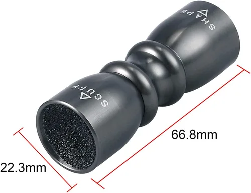 Miniatura 3 de AMTOVL 3 en 1 Billar Cue Tip Herramienta Billar Taco Accesorios Shaper/Scuffer/Aireador