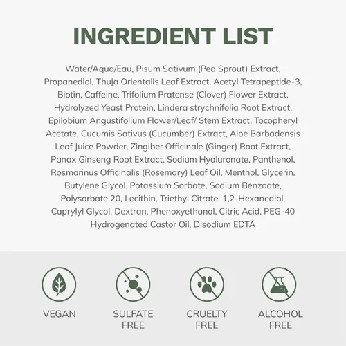 Miniatura 7 de Suero para el cuero cabelludo para la pérdida de cabello: reduce la caída del cabello y mejora la salud del cuero cabelludo, ayuda con los signos