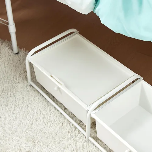 Miniatura 5 de Suprima® Almacenamiento Debajo de la Cama - Tapa 3 Sección - Blanco