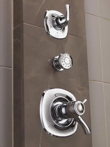Miniatura 5 de DELTA FAUCET -FAUCET 50102-KS Spray de montaje superficial/chorro de cuerpo, acero inoxidable negro