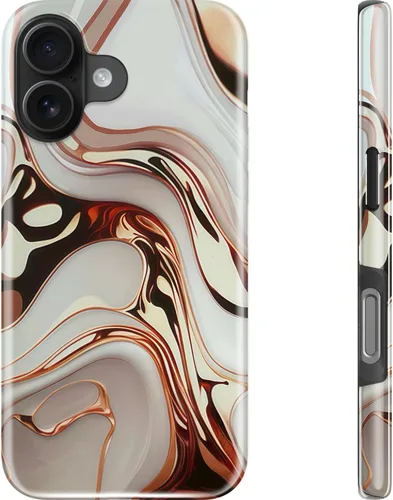 Miniatura 26 de Goodon para iPhone 17 Pro, Funda Estética de Gato Negro y Niña Naranja, Compatible con Magsafe, Funda Protectora Retro Única y Moderna de Silicona