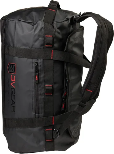 3VGEAR Smuggler Adventure - Bolsa de lona de 45 a 85 litros, para viajes, gimnasio y deportes, mochila, asa de transporte, apertura grande en forma