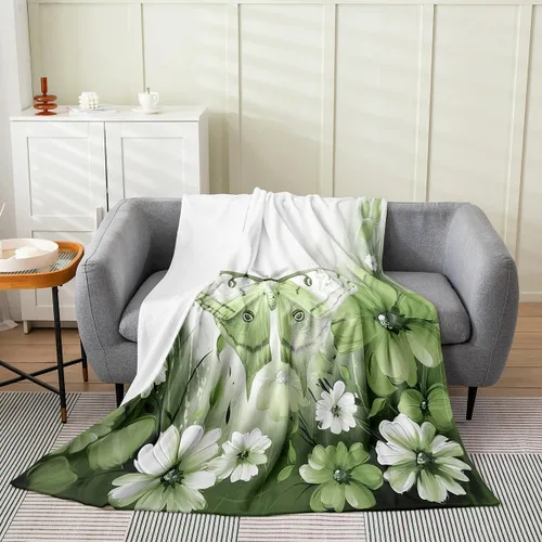 Miniatura 17 de Erosebridal Manta de abeja de 40 x 50 pulgadas, manta de sherpa cálida con estampado de animales 3D para sofá de cama, manta de microfibra suave