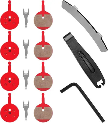 4 pares de pastillas de freno de bicicleta, pastillas de freno de disco compatibles con SRAM Avid Ball Bearing, 5 pastillas de freno mecánicas BB5