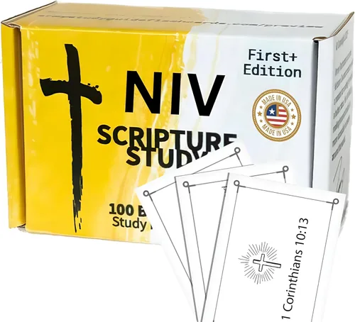 Miniatura 8 de Agape - Tarjetas de memoria de las Escrituras 100 tarjetas de memoria KJV con versículos bíblicos, para adultos y niños, perfectas para estudio