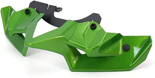 Miniatura 9 de Accesorios de motocicleta Z900 2022 - 2020, rojo, negro, verde, alerón delantero desnudo, alerón aerodinámico para Kawasaki Z900 (negro)