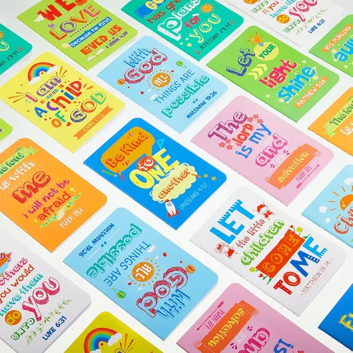 Miniatura 4 de Gueevin Paquete de 24 blocs de notas inspiradores, mini cuadernos motivacionales cristianos, operación, versículo bíblico, religioso, bloc de notas