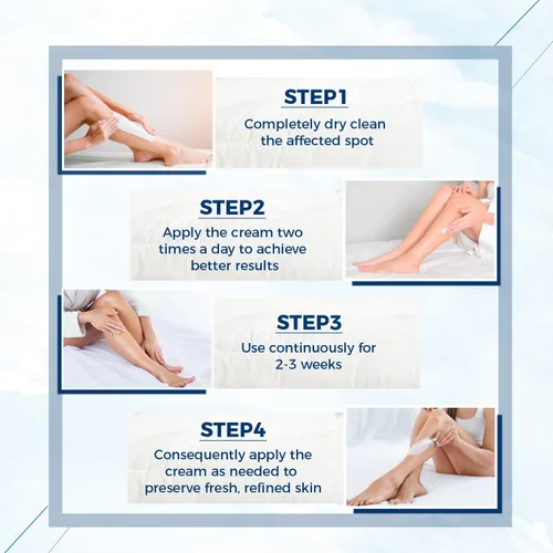 Miniatura 3 de OUKEYA Crema de urea 40% con 2% ácido salicílico intensivo para pies, manos y cuerpo para piel muy seca, agrietada y áspera en talones, rodillas