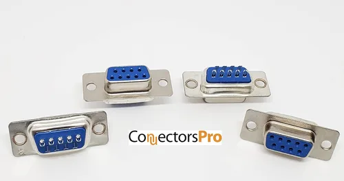 Miniatura 4 de PC Accessories - DB9 hembra D-Sub conector tipo soldadura, paquete de 50