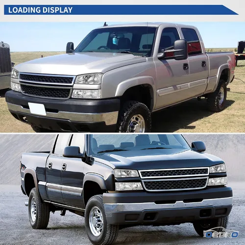Miniatura 7 de OEDRO Faro delantero para Chevy Silverado 03-06 1500 2500 3500 1500HD 2500HD/03-06 Avalanche 1500 2500/07 Silverado 1500 1500HD 2500HD 3500 Classic