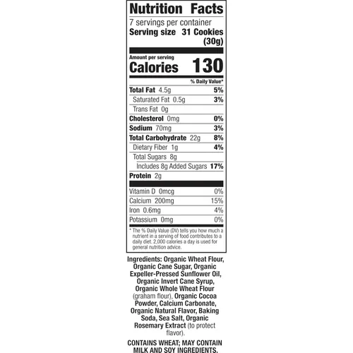 Miniatura 2 de Annie's Organic Chocolate Bunny Graham Snacks, 7.5 onzas