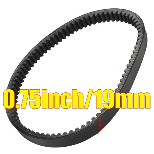 Miniatura 3 de 5 correas de transmisión KT196 compatibles con correa convertidora de par serie 30, Powersports Coleman KT196cc 4 ruedas 196cc 6.5HP Comet 203589