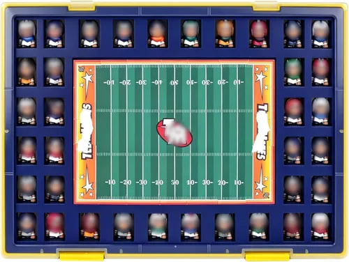Miniatura 8 de Xuerdon Caja Coleccionista de Juguetes Compatible con Teenymates para Figuras Mini de las Series de Fútbol Americano, Béisbol, Baloncesto y Hockey