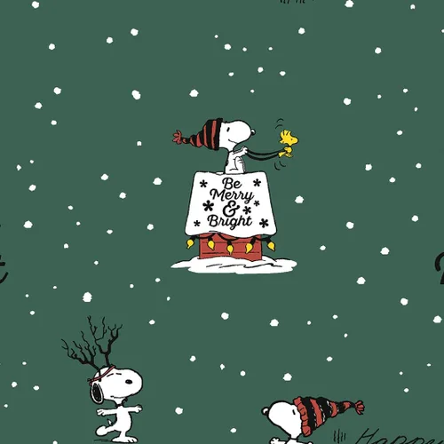 Miniatura 9 de Berkshire Blanket Manta de Navidad de peso pesado Peanuts®, VelvetLoft® Snoopy de personaje lindo en peluche para la cama, Peanuts Sé alegre y Be