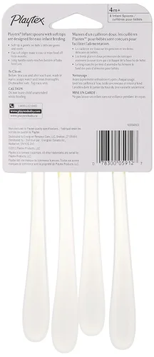 Miniatura 2 de Cucharas infantiles para la hora de comer, paquete de 4 (los colores varían)