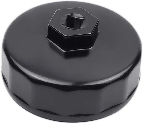 Llave de filtro de aceite de 14 flautas de 2.913 in para Volkswagen, Mercedes Benz, VW, Audi, Porsche, Mazda, Sprinter y más, también se adapta a