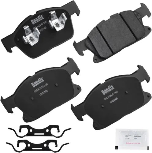 Miniatura 263 de Pastillas de freno delanteras cerámicas Bendix Priority1 CFC2302 para Hyundai Elantra 2021, Sonata 2022-2020, Kia K5 2023-2021