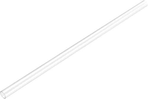 Miniatura 49 de uxcell 2 tubos rígidos transparentes de 0.157 in (5/32 pulgadas) de diámetro interior x 0.236 in de diámetro exterior x 1 pie de longitud tubo