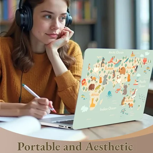 Miniatura 3 de Funda para laptop compatible con la nueva versión MacBook Air de 15 pulgadas, modelo A2941 A3114, versión 2023, con pantalla M2 y Retina líquida
