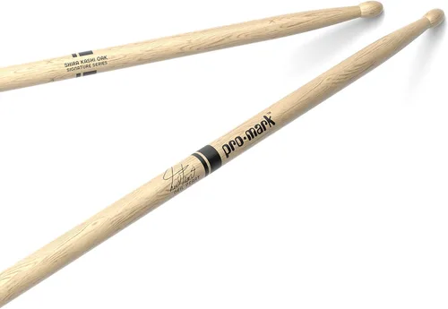 Miniatura 6 de ProMark Baquetas de batería Classic Attack 747B Shira Kashi Oak Baquetas, punta ovalada de nailon, un par Punta de nailon