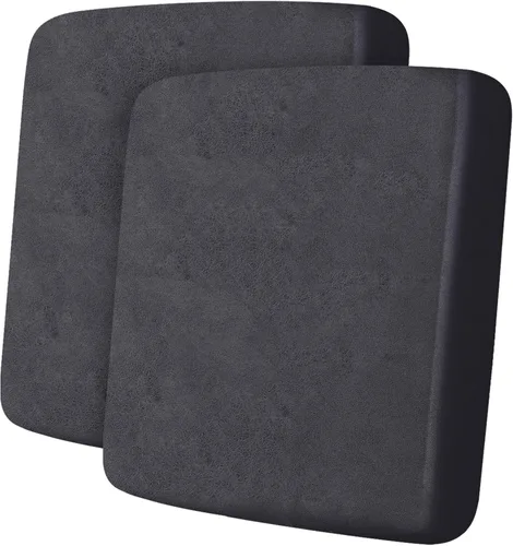 Miniatura 77 de ANARACHON Fundas de cojín de sofá con aspecto de cuero, juego de fundas de asiento de sofá, protector de muebles para sillón seccional, sofá biplaza