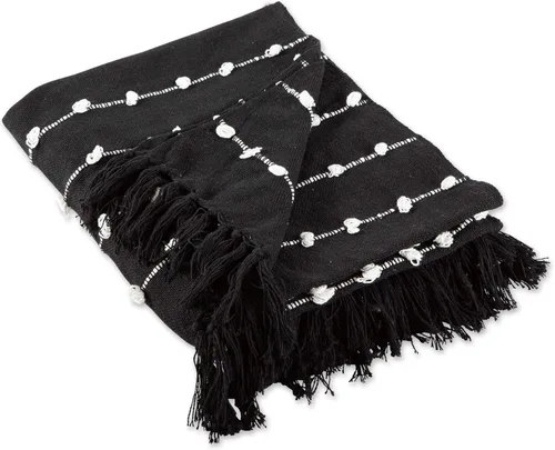 Miniatura 11 de DII - Colección de mantas tejidas con bucles, 50x60, gris