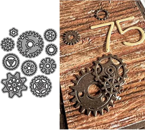 Miniatura 25 de DzIxY One Cloud Border Label Troqueles de corte de metal para kit de fabricación de tarjetas, troqueles de papel de gofrado, plantillas de máquina 6