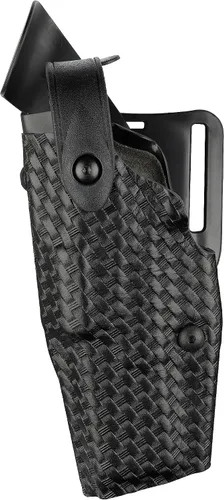 Miniatura 15 de Safariland 6360 ALS/SLS Mid-Ride Duty Rated Level III Retention Holster STX negro brillante.
