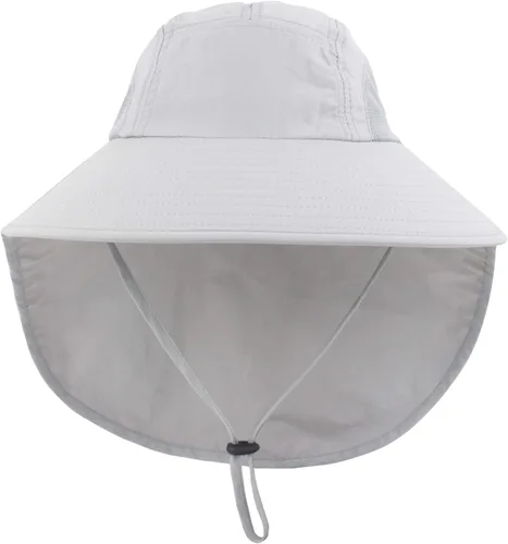 Miniatura 2 de Muryobao Kids Girls Boys Summer Sun Hat UV Protection UPF50+ Hats Mesh Bucket Cap for Beach Fishing with Neck Flap