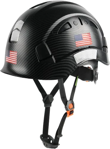 Miniatura 13 de GREEN DEVIL Casco de Seguridad Casco Duro Ajustable Ligero Ventilado ABS Casco de Trabajo Suspensión de 6 Puntos Aprobado ANSI Z89.1 Ideal