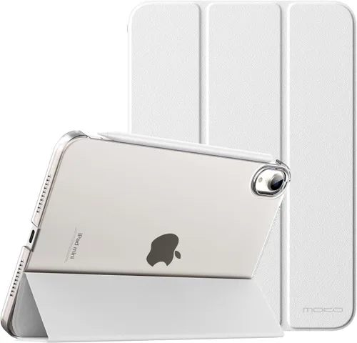 Miniatura 39 de MoKo Funda para iPad mini 7 (A17 Pro) Generación 2024, Funda para iPad mini 6 2021, Funda Protectora Delgada y Ligera de 8.3 Pulgadas con Carcasa