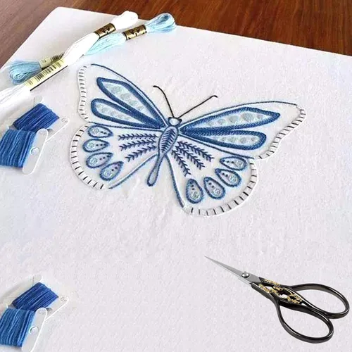 Miniatura 6 de Tijeras vintage BIHRTC estilo europeo para bordado, costura, artesanías, trabajos de arte y uso diario