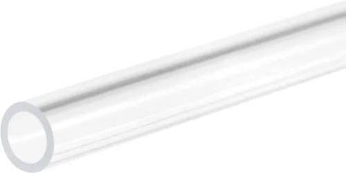 MECCANIXITY Tubo acrílico rígido redondo tubo transparente 0.236 in ID 0.315 in OD 12.008 in longitud para lámparas y linternas, sistema de