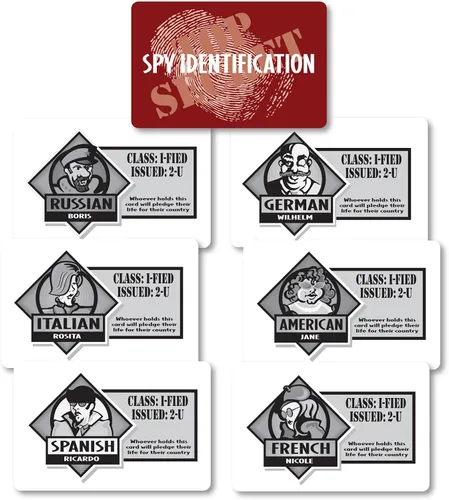 Miniatura 5 de SPY ALLEY Juego de dados - Juego de dados de viaje rápido y fácil. Juego de adivinanzas de identidad oculta para niños y adultos.