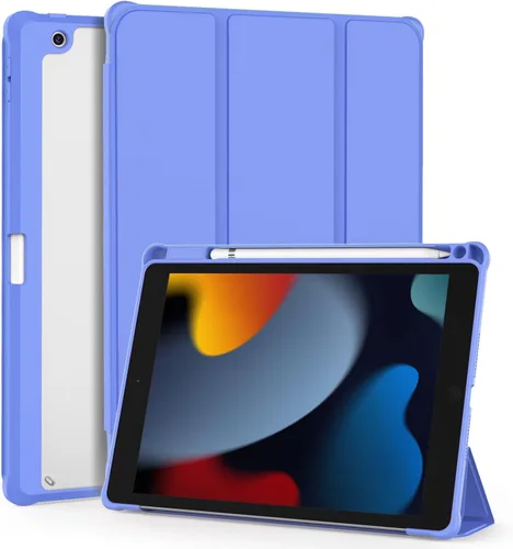 Miniatura 8 de OKP Funda para iPad de 9ª/8ª/7ª Generación (2021/2020/2019), Fundas para iPad de 10.2 pulgadas con Soporte Tríptico, Funda Delgada para iPad