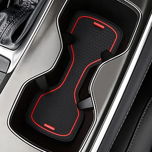 Miniatura 8 de Portavasos para automóvil compatible con accesorios Accord, posavasos impermeables, tapete antideslizante para portavasos de automóvil para Accord