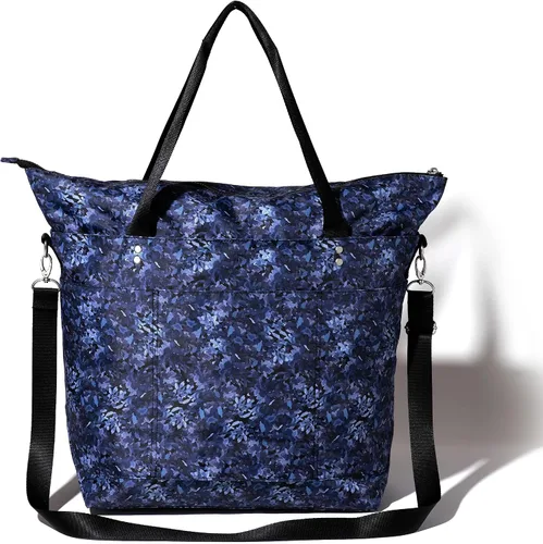 Miniatura 3 de Carryall - Bolsa de viaje para mujer, ligera, de nailon, con cremallera, para playa, artículo personal con funda para equipaje