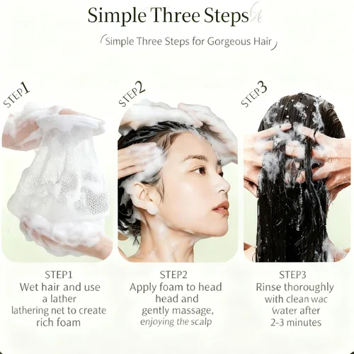 Miniatura 7 de NovaCharm 1 paquete Nature Seven Green Soap Shampoo Bar-Hair Strengthening Nature Triangle Shampoo Bar para adultos Usman Grass Sampoo-Para todo