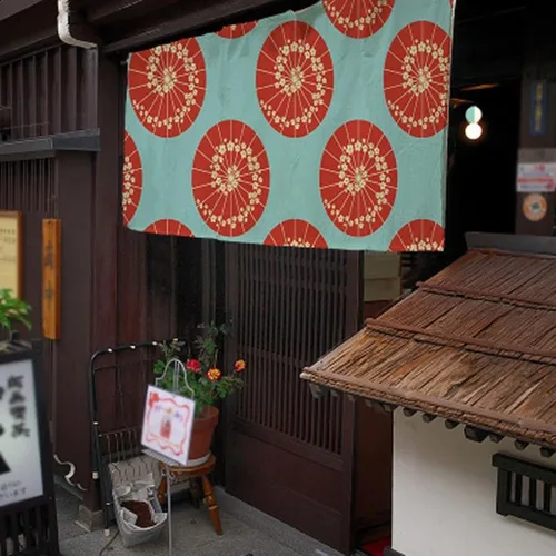 Miniatura 14 de Konsilsa Cortina japonesa Noren, letrero de restaurante japonés de sushi, decoración de puerta, cortina para restaurante, sushi, decoración del G