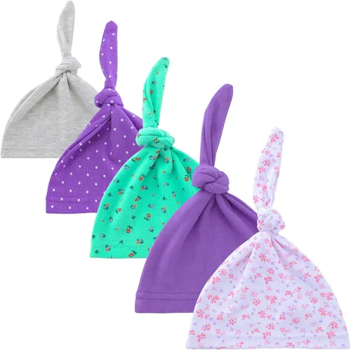 Miniatura 4 de Hakochia Conjunto de mamelucos y accesorios de manga larga para bebé niño o niña de 0 a 6 meses, 15 piezas