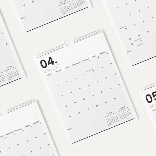Miniatura 4 de Karto Wall Calendar 2026-2027 - Vertical 8.5x11 inch July 2026 to December 2027 - Boost Your Productivity and Easy Planning with the Aesthetic