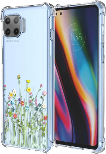 Miniatura 43 de Funda para Moto G Stylus 2021 4G Clear Flower Funda de teléfono TPU suave a prueba de golpes, antiarañazos, funda protectora para Motorola G Stylus