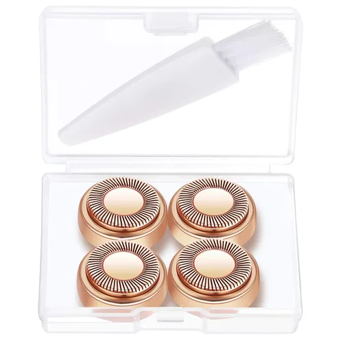 Dealswin Cabezales de repuesto para removedor de vello facial: compatible con la herramienta de eliminación de vello facial impecable Gen 1 para